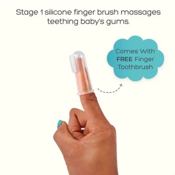 Teal Double Sided Toothbrush image 4