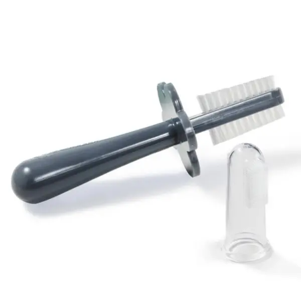Grey Double Sided Toothbrush image 0