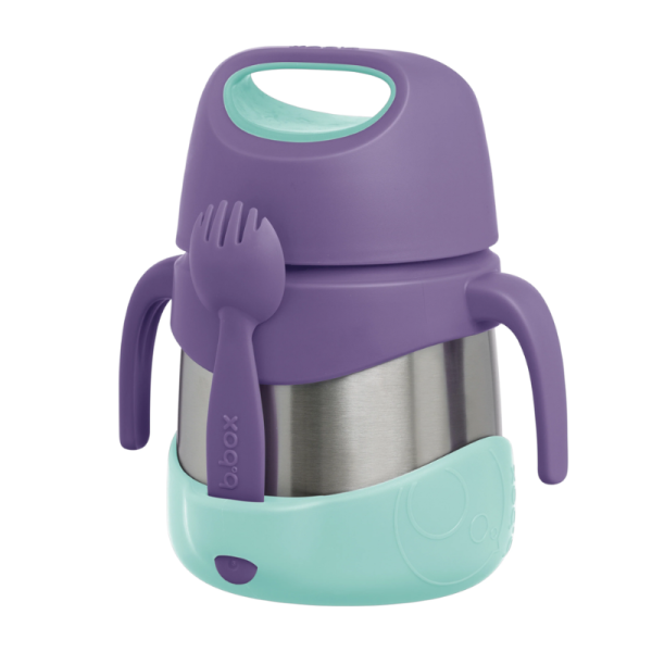 b.box Insulated Food Jar – Lilac Pop image 0
