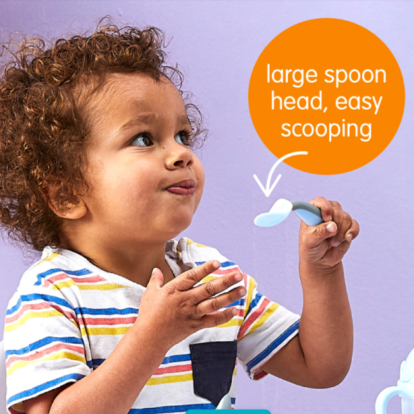 toddler utensil set - boysenberry image 6