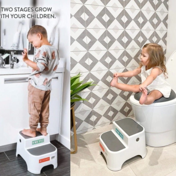 Uppy2 Step Stool - Galactic Grey image 1