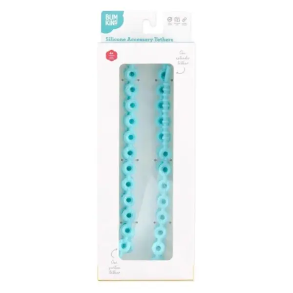 Blue Silicone Accessory Teether (Pack of 2) image 7