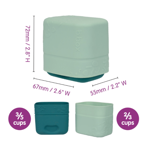 Silicone Snack Cups - Ocean image 6
