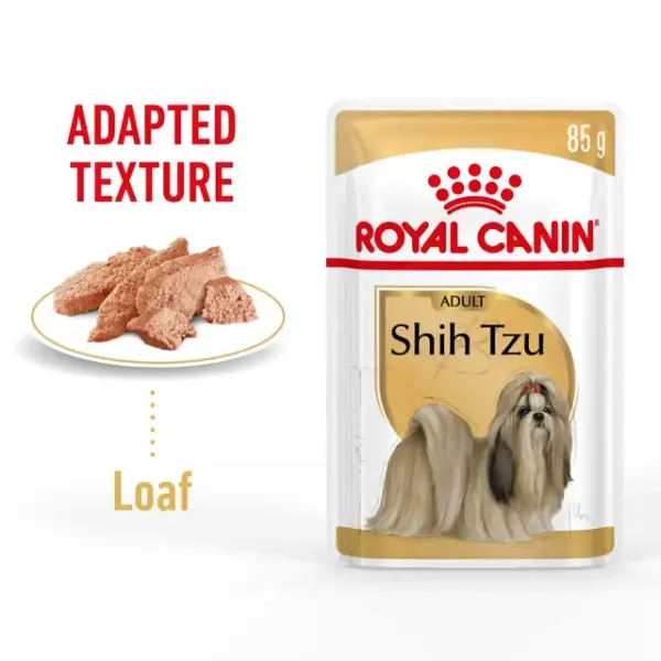 Royal Canin Wet Dog Food for Adult Shih Tzus Pouch (10+ Month) image 0
