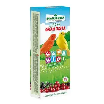 Manitoba gran festa canarini sticks 60 g image 0
