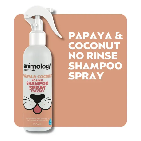Animology Essential Papaya &amp; Coconut Cat Shampoo(250ml-NA) image 0