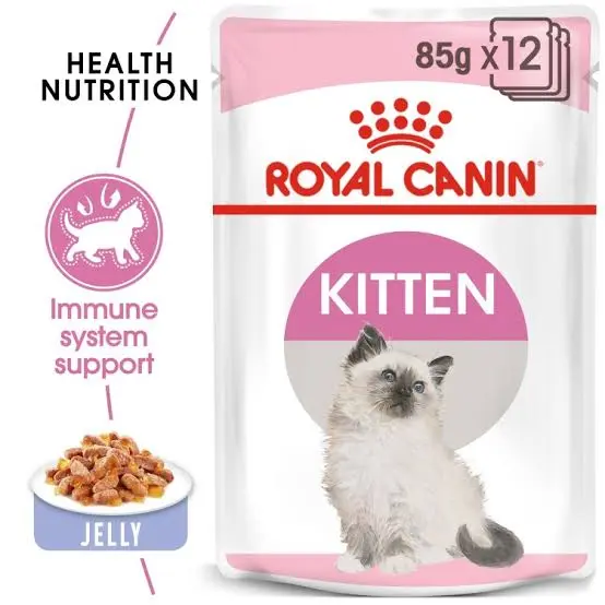 Royal Canin Kitten Instinctive in Jelly Wet Food 85G image 1
