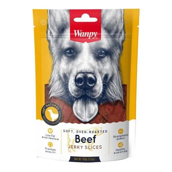 Wanpy Soft Beef Jerky Slices 100g image 2