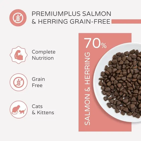 Thrive Premium Plus Dry Cat Food with Salmon &amp; Herring 1.5 kg image 3