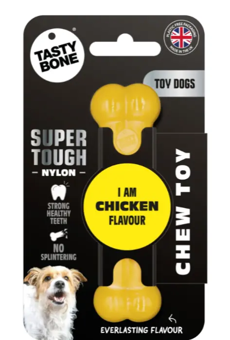 TastyBone Nylon Toy Dog - Chicken image 0