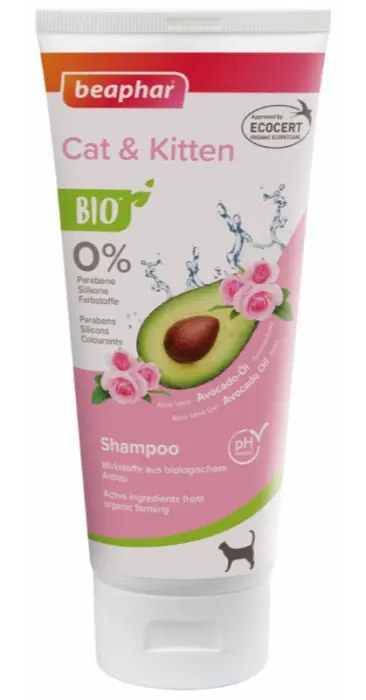 Beaphar Organic Shampoo for Kittens &amp; Cats image 0