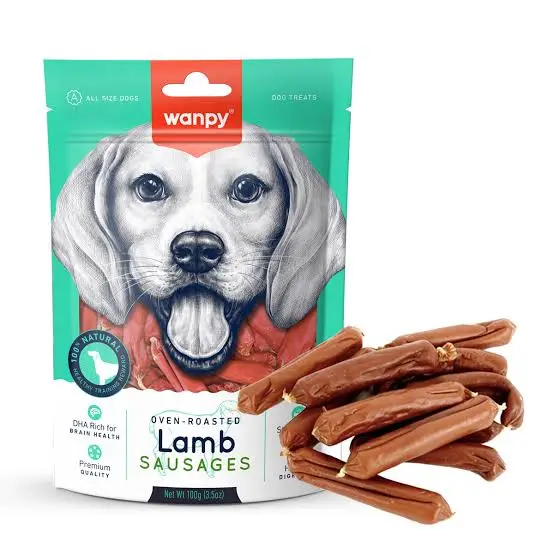 wanpy lamb sasages 100g image 0