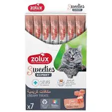 Zolux Sweeties Creamy Treats Chicken & Crab for Cats 14 g image 1