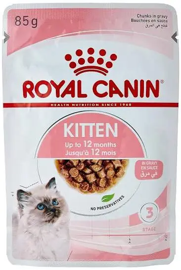 Royal Canin Kitten Instinctive in Gravy Wet Food 85G image 0