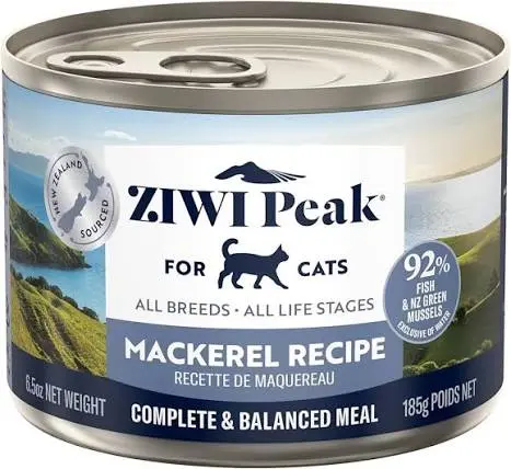Ziwi Peak Wet Cat Food with Mackerel 185 gr image 2