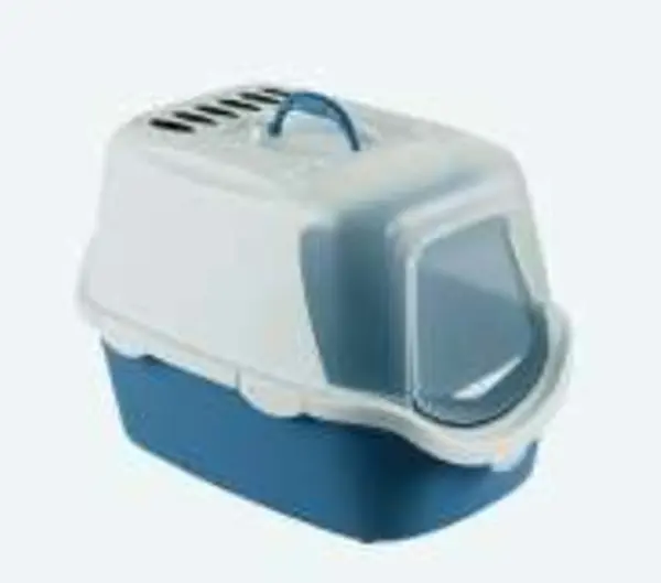 Stefanplast cathy easy clean (56*40*40h) blue &amp; white image 0