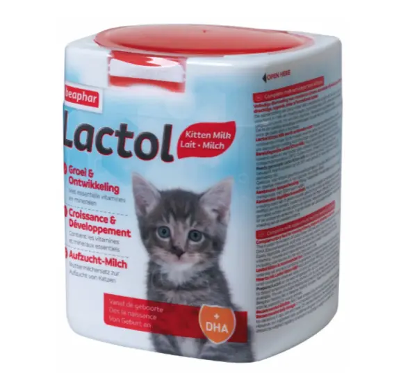 Beaphar Lactol Cat Growth &amp; Development Milk Replacer with DHA 500 gr image 0
