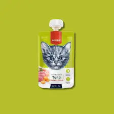 Wanpy Tasty Meat Paste Tuna with Chicken &amp; Carrot Cat Treats 90g image 4