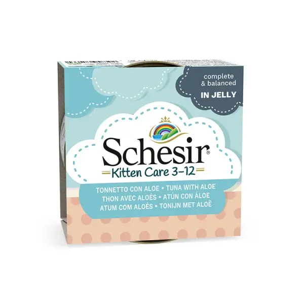 Schesir Nature Tuna with Aloe in Jelly For Kitten 85g image 0
