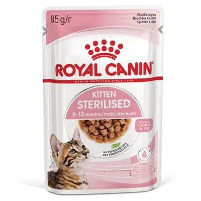 Royal Canin Kitten Sterilized in Jelly 85G image 0