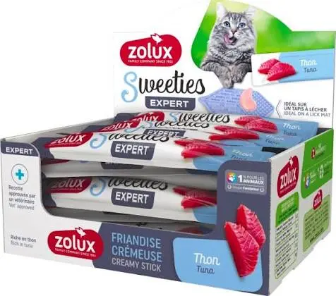 Zolux Sweeties Creamy Stick Tuna Cat Treat - 14 g image 1
