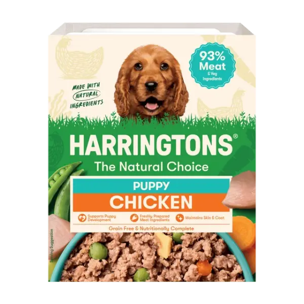 Harringtons Chicken &amp; Potato Puppy Wet Food 380g image 0