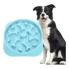Zolux E Hop Light Blue &amp; White 300ml Bowl for Rodents (11.2x11.2x6.5cm) image 2