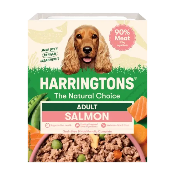Harringtons Wet Food with Salmon, Potato &amp; Vegetables for Adult Dogs (8+ Weeks) image 0