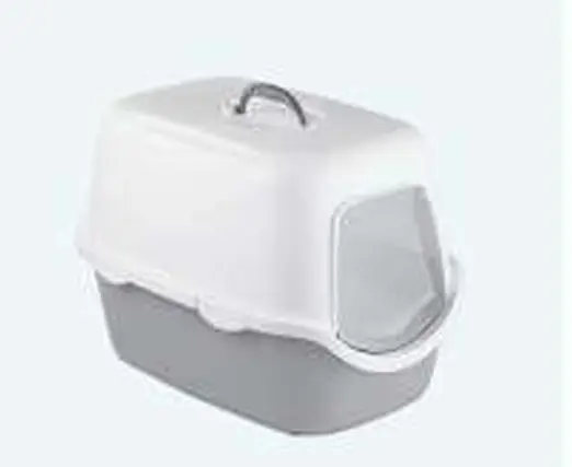 Stefanplast cat toilet cathy grey (57x39x105h) image 0