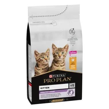 Purina Pro Plan Opti Start Original Dry Food with Chicken for Kittens (1-12 Months) 3 kg image 0