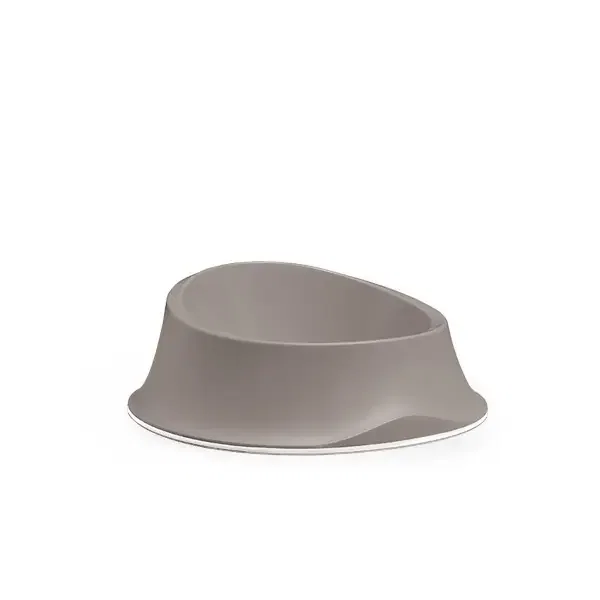 Stefanplast Large Gray 650ml Plastic Pet Bowl 1 pcs image 0