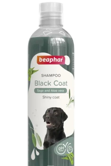 Beaphar Shiny Shampoo with Sage &amp; Aloe Vera for Dogs with Black Coat 250ml image 0