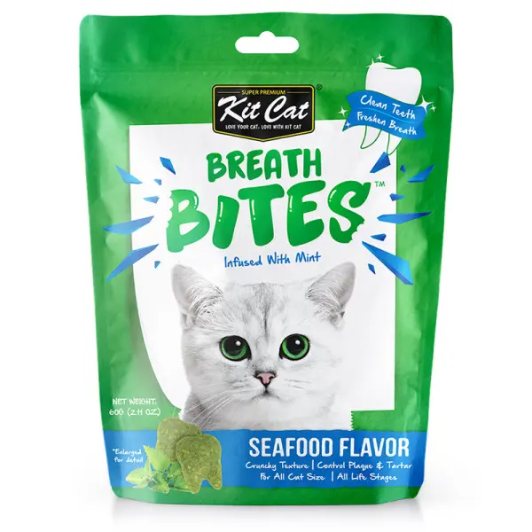 KitCat Breath Bites Seafood 60g image 0