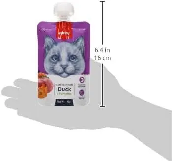 Wanpy Tasty Meatpaste Duck with Pumpkin Cat Treat, 90g image 2