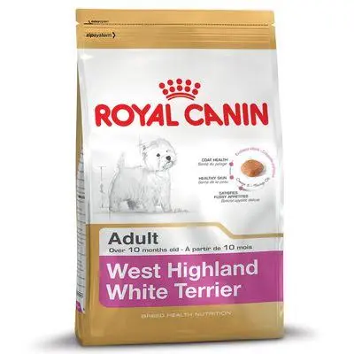 Royal Canin West Highland White Terrier Adult Dry Dog Food 3KG image 0