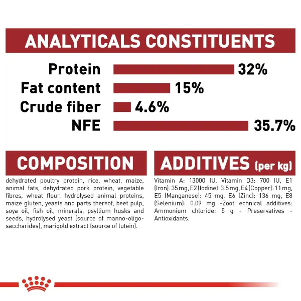 Royal Canin Regular Fit 32 Adult Dry Cat Food 4KG image 3