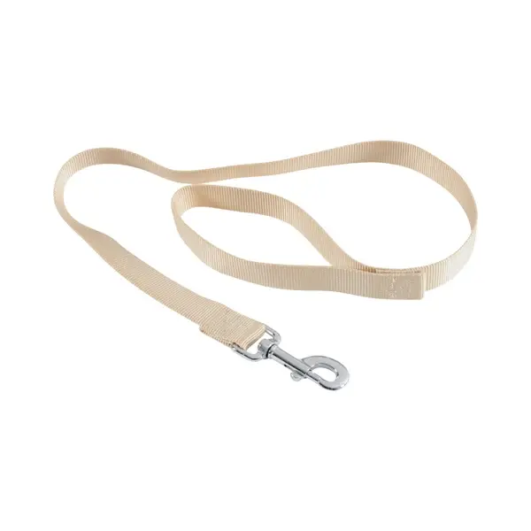 ZOLUX  leashes NYLON LEAD 1M 25MM BEIGE image 0