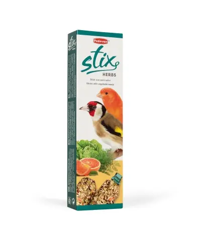 Padovan Stix Herbs Canarini Feed for Canaries Bird Food 80gm image 0
