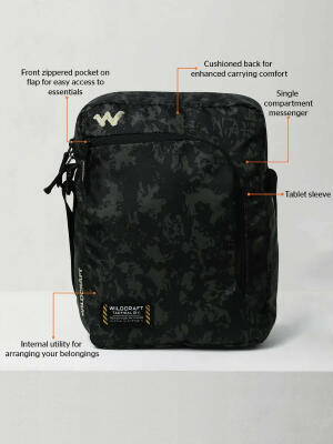 Wildcraft Usling Normal  Sling bag - DesertCamo4 image 7
