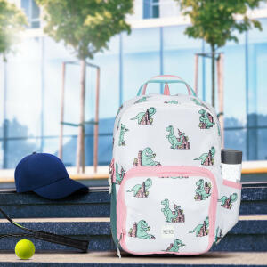 حقيبة ظهر ويكي تشامب 1 للأطفال من وايلد كرافت - دايناصور أبيض image 6