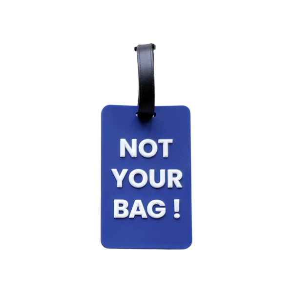 بطاقة شنطة من ترافيليست – NOT YOUR BAG! image 5