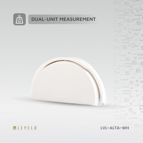 ميزان أمتعة Levelo Alta – لون أبيض image 8