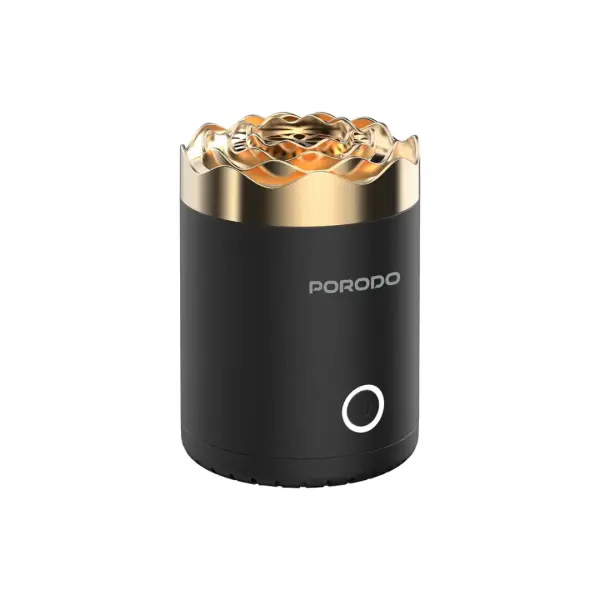 مبخرة بورودو لايف ستايل روز ميني المحمولة (Porodo Rose Mini) - أسود image 0
