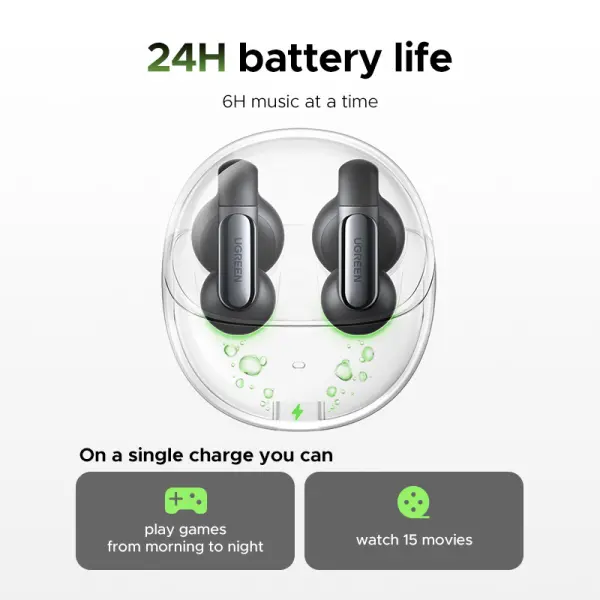 سماعات يوجرين هاي تيون إس 5 (UGREEN HiTune S5) اللاسلكية - أسود image 3