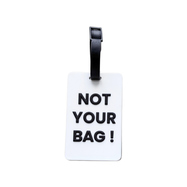 بطاقة شنطة من ترافيليست – NOT YOUR BAG! image 7