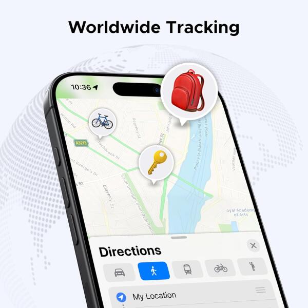جهاز التتبع الذكي UGREEN FineTrack Smart Finder لأجهزة ابل image 3