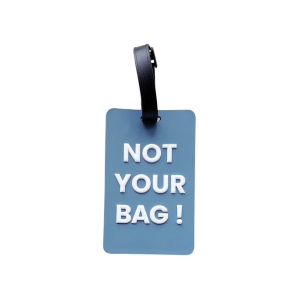 بطاقة شنطة من ترافيليست – NOT YOUR BAG! image 6