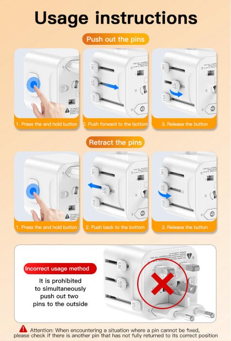موزع كهرباء العالمي للسفر Travelest GaN 30W – بطول 1.8 متر image 8