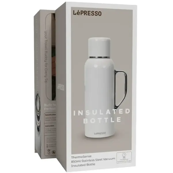 قارورة LePresso ThermoSense ستانلس ستيل معزولة بالفراغ – سعة 850 مل image 6