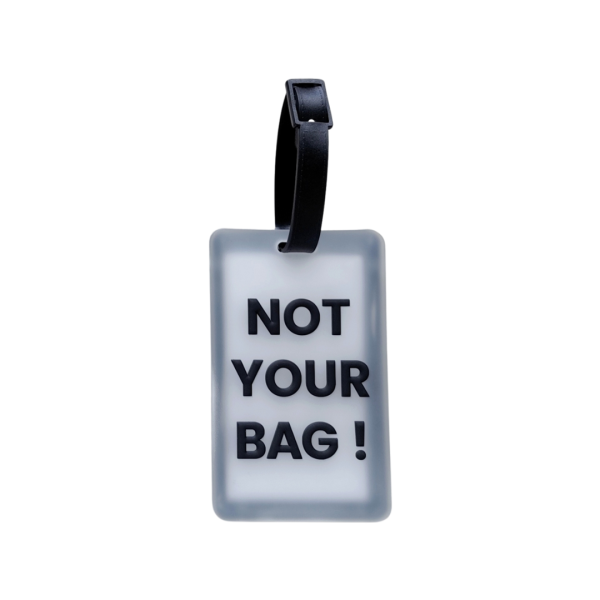 بطاقة شنطة من ترافيليست – NOT YOUR BAG! image 2